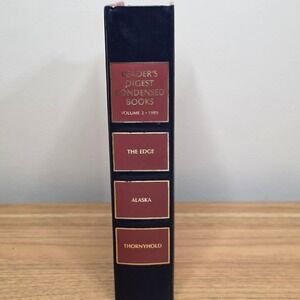 Reader's Digest Condensed Books Volume 2 1989 The Edge Alaska Thornyhold Vintage
